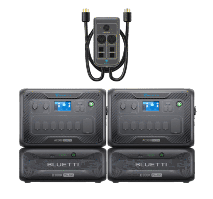 BLUETTI 2*AC300+2*B300K+P030A | Home Battery Backup