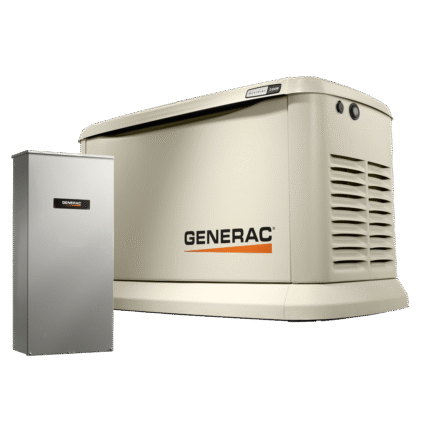 Generac 24kW Standby Generator Guardian WiFi w/ 200 Amp Automatic Transfer Switch 72109 New