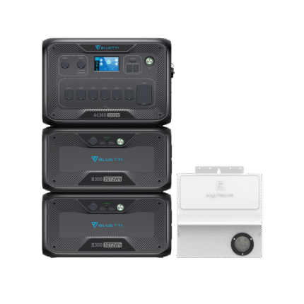 BLUETTI AC300+2*B300+Home integration Kit (120V) | Home Battery Backup