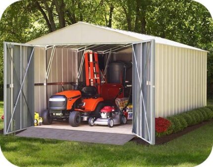 Arrow 10×30 Commander Metal Storage Shed Kit