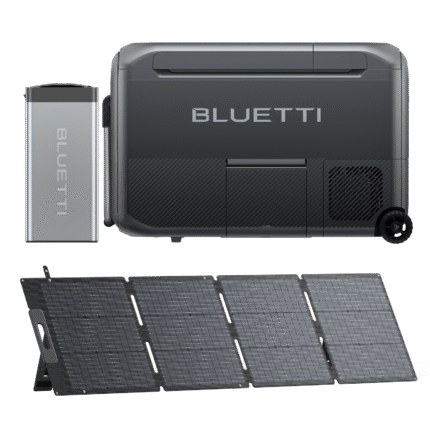 MultiCooler Portable Fridge+B70 Battery Pack+200W Solar