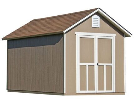 Handy Home Meridian 8×12 Wood Storage Shed Kit
