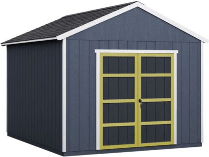 Handy Home Rookwood 10×16 Wood Shed Kit w/ Floor