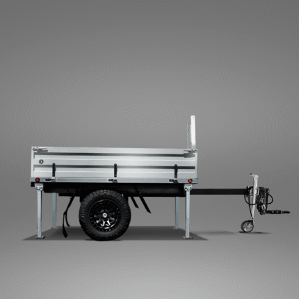 Full-Size Long Aluminum Overland Trailer – without Headache Rack
